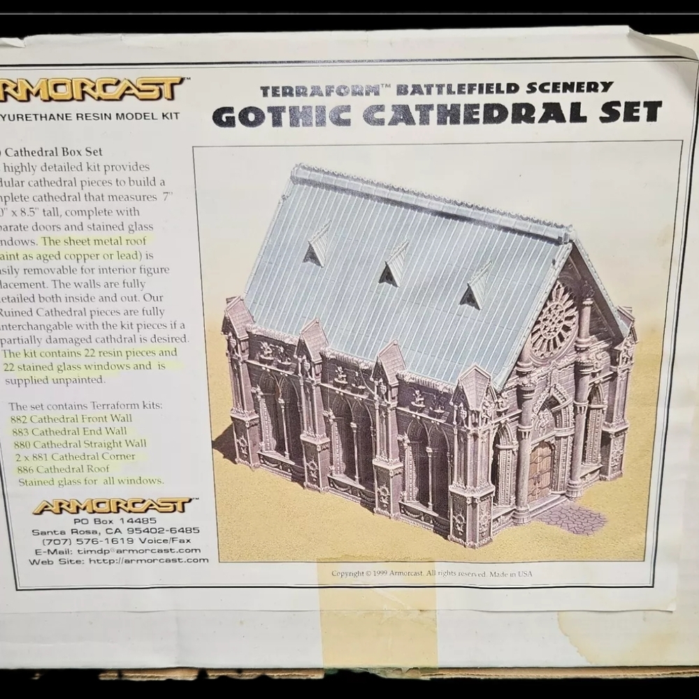 Armorcast Gothic Cathedral Set